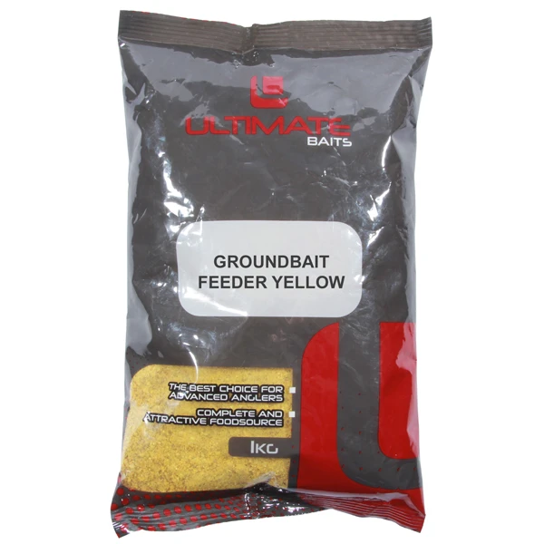 Ultimate Baits Groundbait Feeder Yellow 1kg 1 Ultimate Baits Groundbait Feeder Yellow 1kg