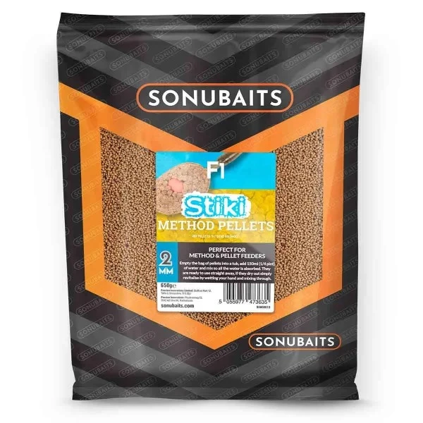 Sonubaits Pellets Stiki F1 Method (650g) 2 Sonubaits Pellets Stiki F1 Method (650g) - Image 2