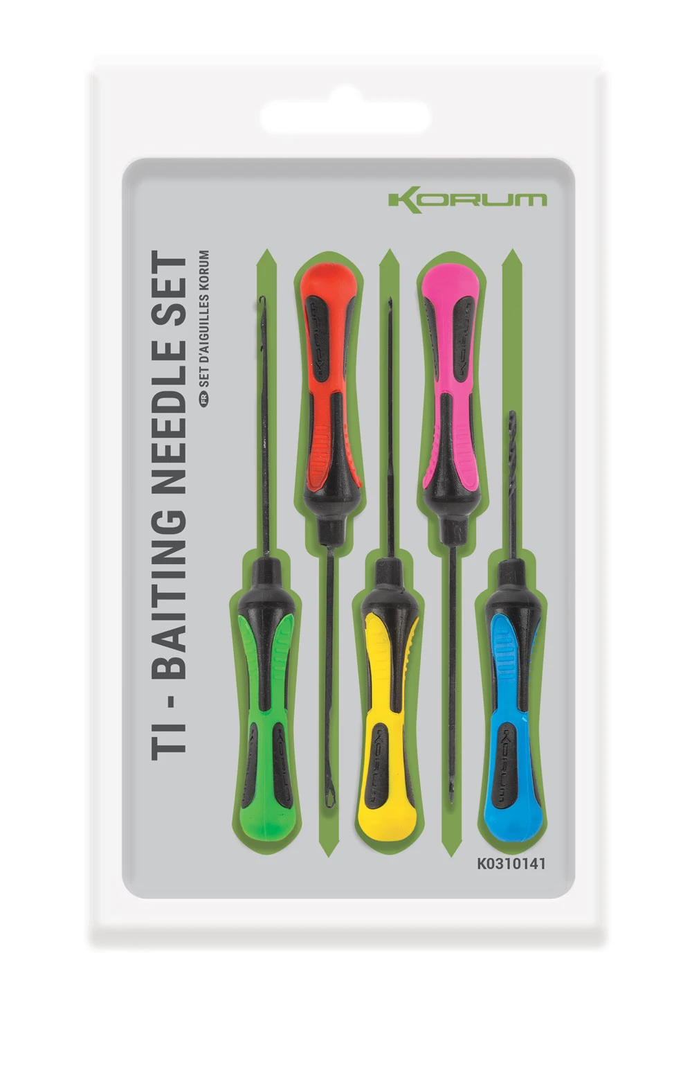 Korum Ti Baiting Needle Set 1 Korum Ti Baiting Needle Set