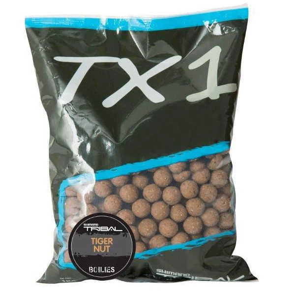 Shimano TX1 Boilies Tiger Nut - 3 Bags For The Price Of 2! 1 Shimano TX1 Boilies Tiger Nut - 3 Bags For The Price Of 2!