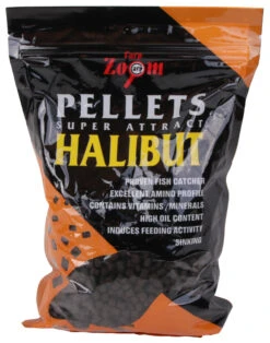 Carp Zoom Feeding Black Halibut Pellets 800 G