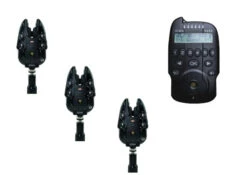 Wolf ICON Qi 3 Rod Bite Alarm & HUBB Receiver 3+1 Set