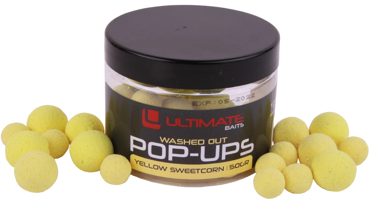 Ultimate Baits Washed Out Pop Ups 12+15mm 3 Ultimate Baits Washed Out Pop Ups 12+15mm - Image 3