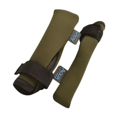 Aqua Neoprene Tip And Butt Protectors (2 Pieces) 1 Aqua Neoprene Tip And Butt Protectors (2 Pieces)