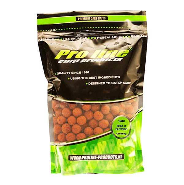 PRO-LINE Proline BBQ N-Butyric Boilies - 1 Kg 1 PRO-LINE Proline BBQ N-Butyric Boilies - 1 Kg