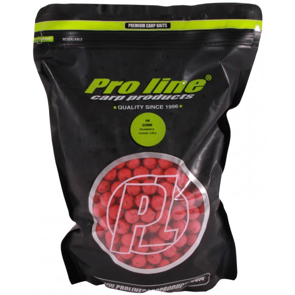 PRO-LINE Proline Strawberry Boilies 4 PRO-LINE Proline Strawberry Boilies - Image 4