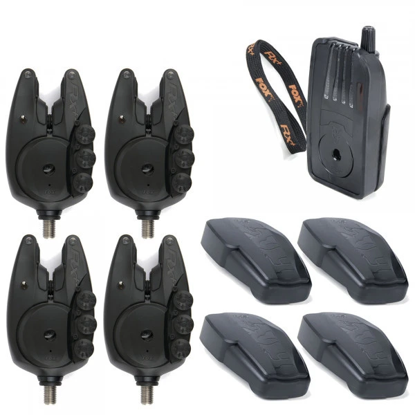 Fox Micron RX+ 4+1 Set Bite Alarm Set 1 Fox Micron RX+ 4+1 Set Bite Alarm Set