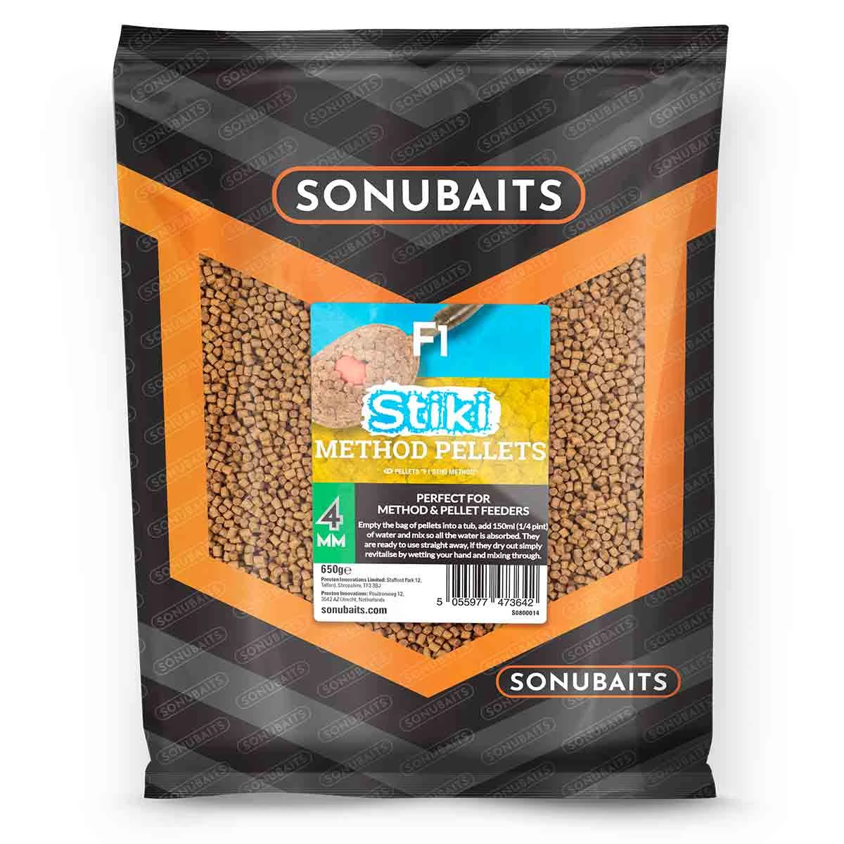Sonubaits Pellets Stiki F1 Method (650g) 1 Sonubaits Pellets Stiki F1 Method (650g)