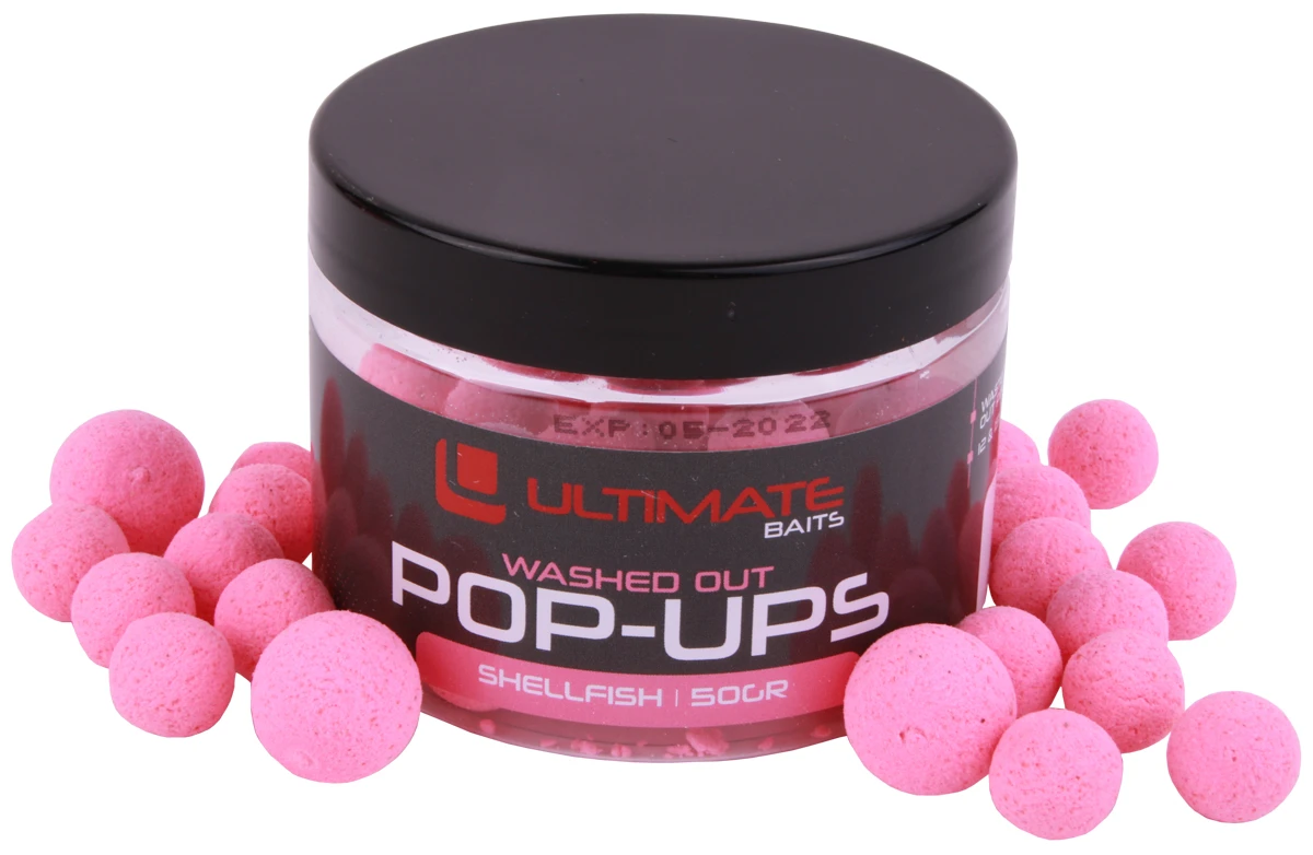 Ultimate Baits Washed Out Pop Ups 12+15mm 2 Ultimate Baits Washed Out Pop Ups 12+15mm - Image 2