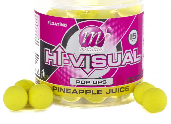 Mainline Hi-Visual Pop-Ups 15mm (250ml) 1 Mainline Hi-Visual Pop-Ups 15mm (250ml)