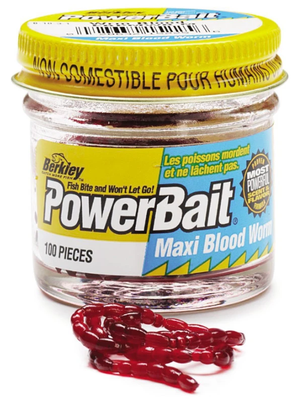 Berkley PowerBait Blood Worms 1 Berkley PowerBait Blood Worms