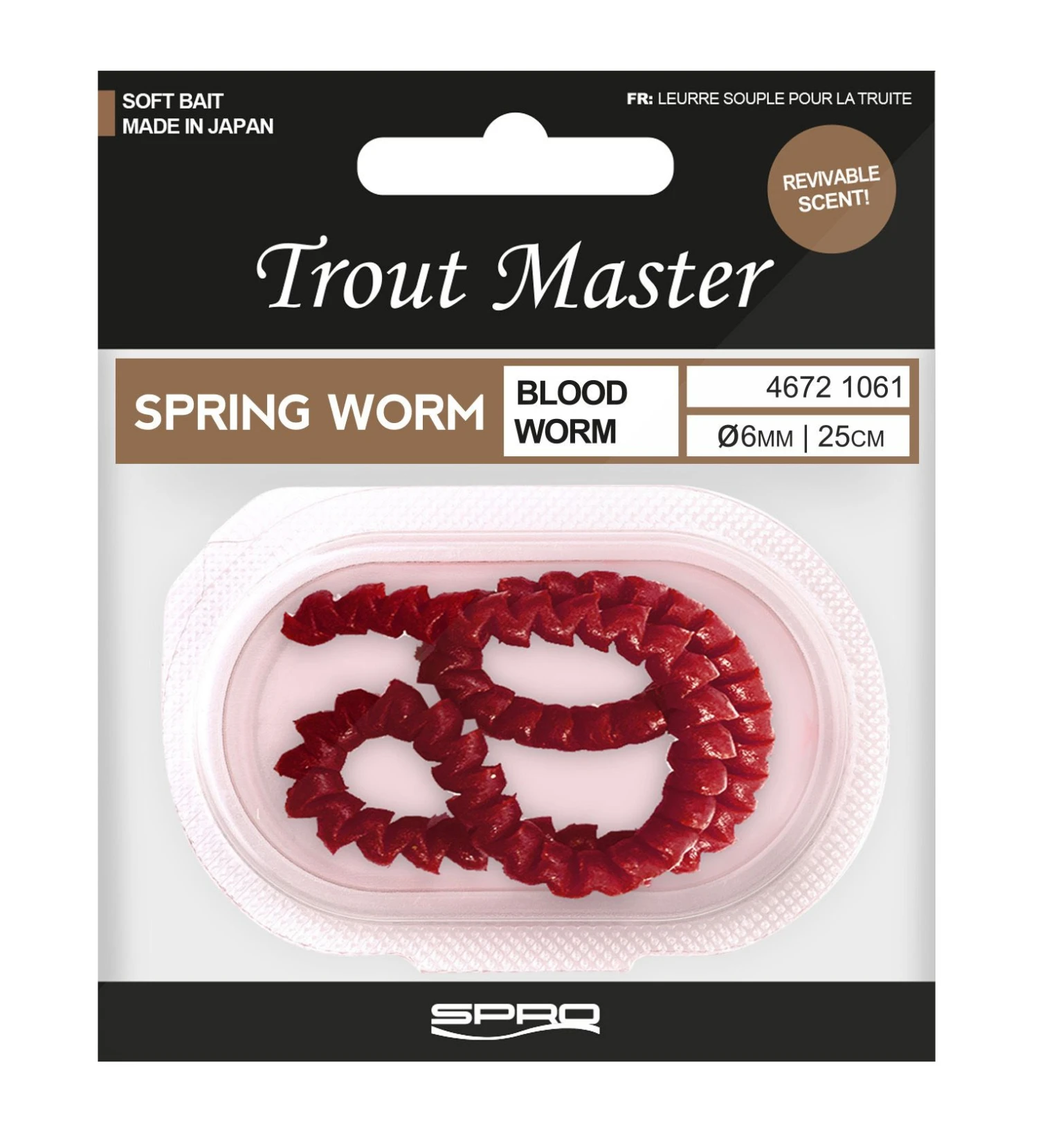 Trout Master Spring Worm 6mm 25cm 4 Trout Master Spring Worm 6mm 25cm - Image 4