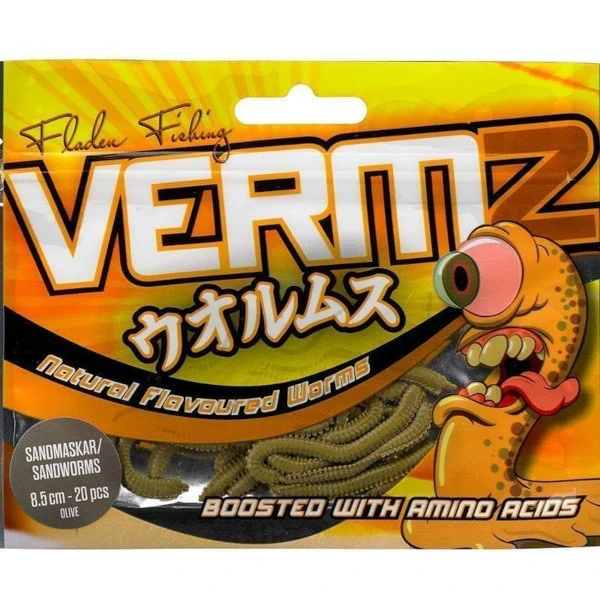 Fladen Vermz Sandworm 8,5cm (20 Pieces) 2 Fladen Vermz Sandworm 8,5cm (20 Pieces) - Image 2