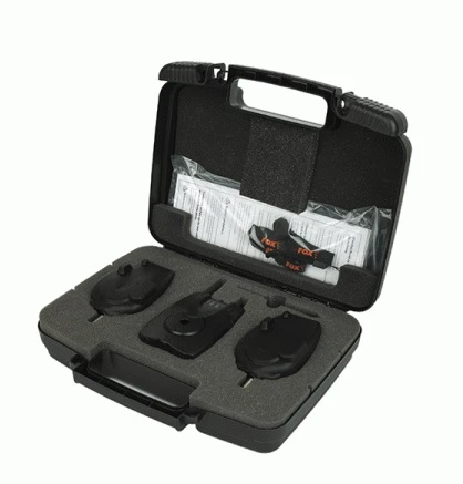 Fox Micron MX 2 Rod Bite Alarm Set 1 Fox Micron MX 2 Rod Bite Alarm Set