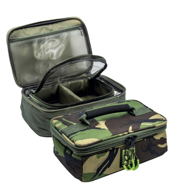 Rod Hutchinson CLS Accessory Bag Olive Green/Camo 1 Rod Hutchinson CLS Accessory Bag Olive Green/Camo