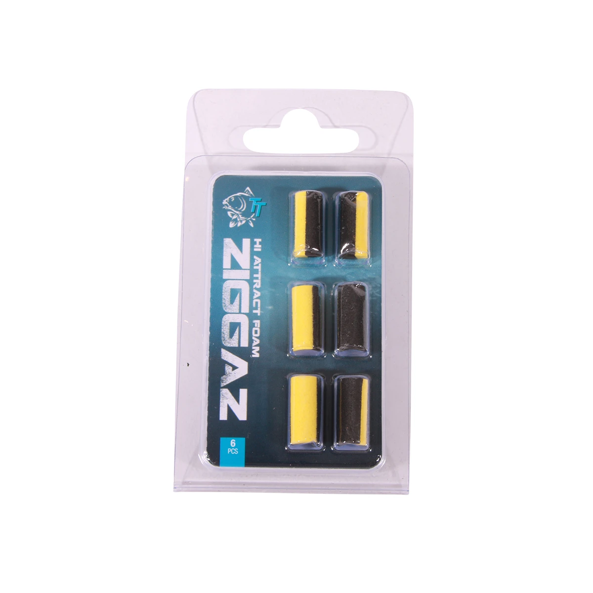 Nash Ziggaz Hi-Attract Foams (6pcs) 1 Nash Ziggaz Hi-Attract Foams (6pcs)