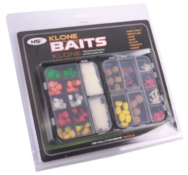 Set Of 155 NGT 'Klone' Baits 1 Set Of 155 NGT 'Klone' Baits